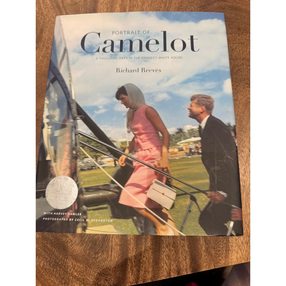 Portrait of Camelot JFK Kennedy White House Richard Reeves‎ Hardcover Book DVD